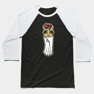 Cute Greek Canadian Donair in a Toga with Ancient Greece Vibes - Donair Baseball T-Shirt